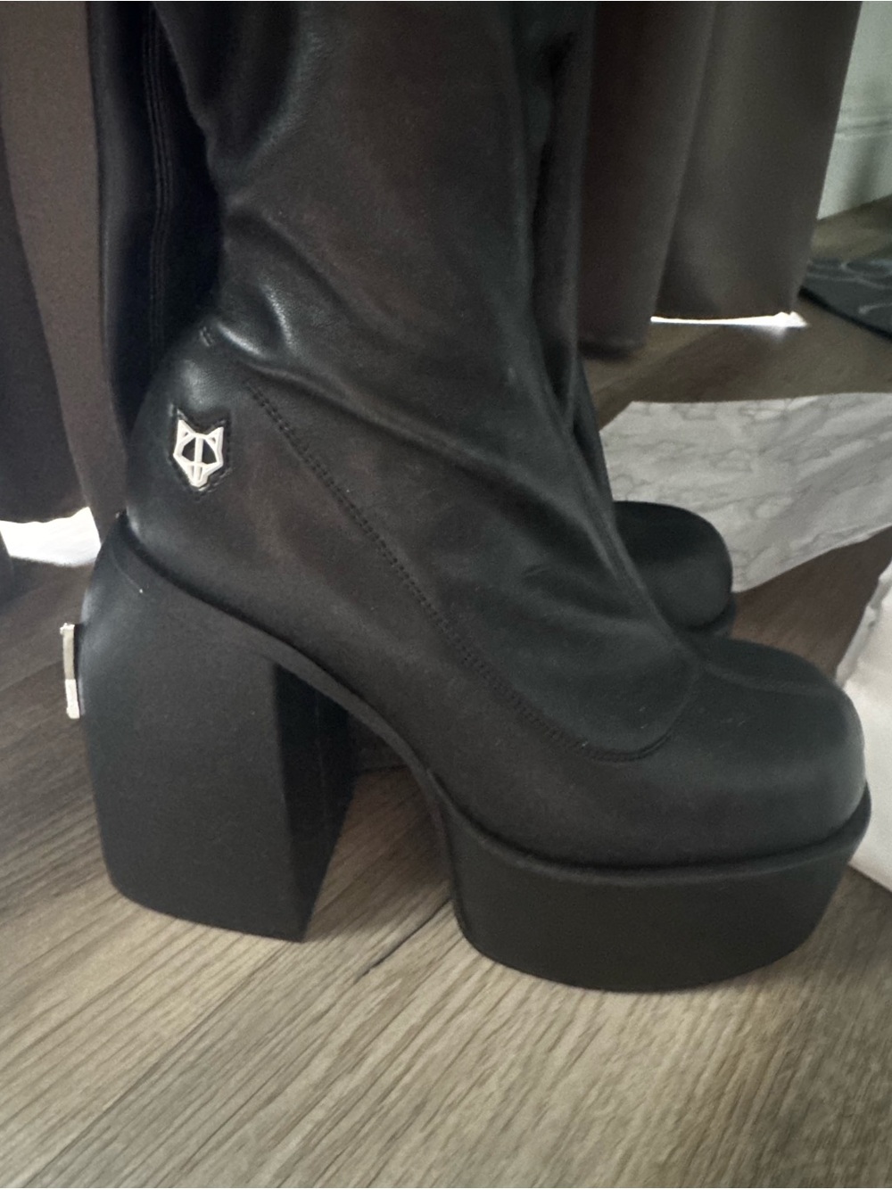 Naked Wolfe Spice Black Boots - Picture 9 of 12